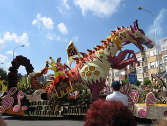 Le Corso fleuri à Blankenberge