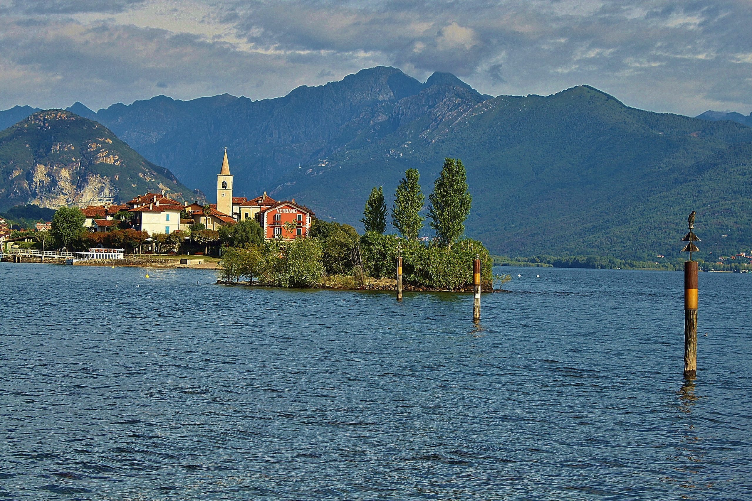 Lac Majeur et lac de Côme